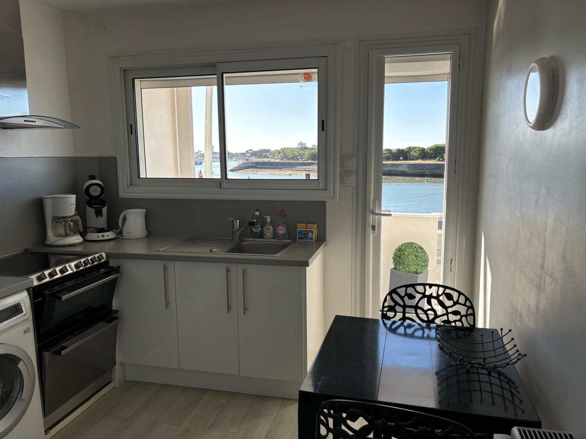 Vue Panoramique Port Et Ocean Apartman Saint Gilles Croix de vie Kültér fotó